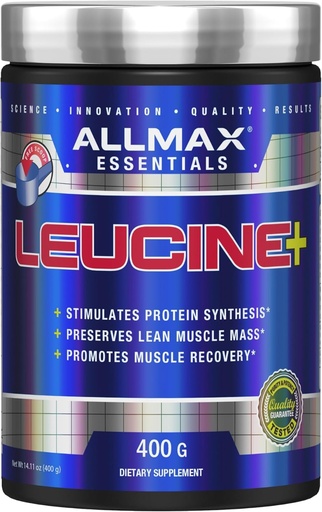 [BRSWI2Q3CYOBYCDA] ALLMAX Nutrition Leusine 5 000 mg, 14,1 oz (400 g)