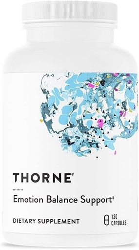 [BRSWIZYBOAOQIETK] THORNE - Emotion Balance Support (Formerly Deproloft-HF) - Botanical Supplement for Positivity and Stress Management* - 120 Capsules