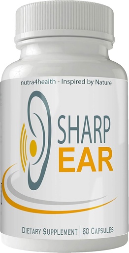 [BRSWYHAQCUIGEH3L] Sharp Ear Complete Tinnitus Daxili Təhlükəsiz, 60 Kapsül, Proprietary Çıxılmaq və Optimal İştirak funksiyası və Clarity