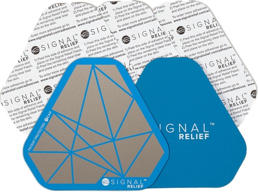 [BRSRAED3CQORACDB] Reusable Patch for Back Knee or Leg Discomfort - 2 Pack with Adhesives