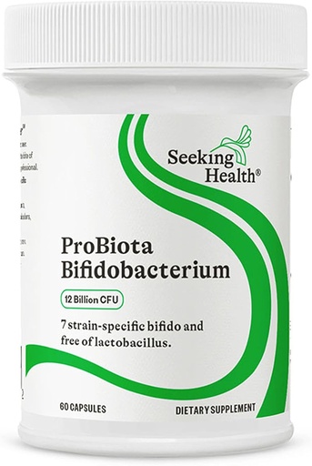 [BRSWIE3ROUBRYFDE] Seeking Health ProBiota Bifidobacterium, 60 Capsules, Probiotic Supplement for Digestive Health, Bifido Only, Vegan- and Vegetarian-Friendly, Supports Colon Health and Immune System*