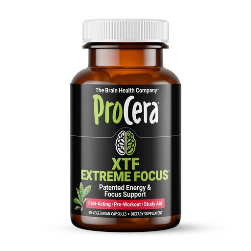 [BRSWG2YQAAIR6CT2] Procera XTF - Perfect Study Aid - Immediate Results - Improved Focus & Memory Retention - Increased Oxygen & Blood Flow - Mental Clarity - Energy Boost - Slow Cognitive Decline - 40 Count