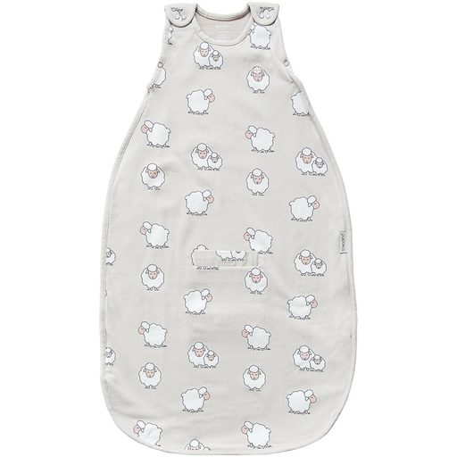 [BRSWGALRAV7RYAY6] Woolino 4 Season Sleep Sack - Ultimate Merino Wool and Organic Cotton Sleeping Bag - Two-Way Zipper Adjustable Universal Size Sleep Sack for Baby (2-24 Months) - Sheep