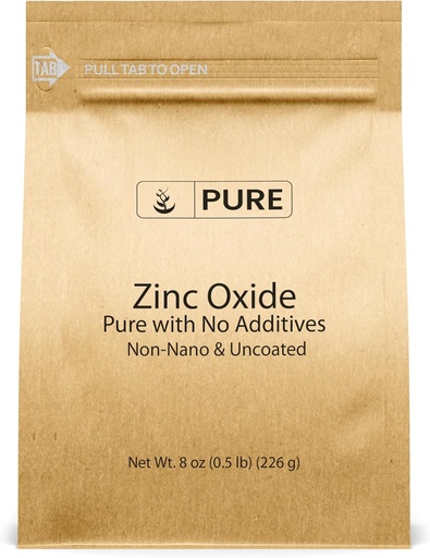 [BRSWKHY3DEOQG2TB] Ingrediente originale pure Oxid de zinc, Eco-Friendly Package, non-Nano (8 Ounce)