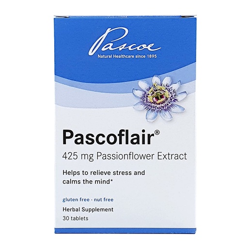 [BRSWYAT6DIMQIYL5] Pascoflair - Herbal Sleep Aid to Help Relieve Restlessness & Nervousness, Calms The Mind to Help Support Healthy & Restful Sleep – 425 Mg of Passionflower Extract Per Tablet (30 Tablets)