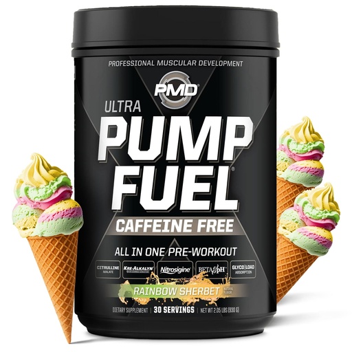 [BRSWGGQPBFYWK3AZ] PMD Sports Pump Fuel Ultra Insanity, Ultimate Pre Workout & Muscle Pump, Maximum Strength Energy, Focus, Endurance & Recovery, Creatine & Beta Alanine, Rainbow Sherbet, 30 Servings
