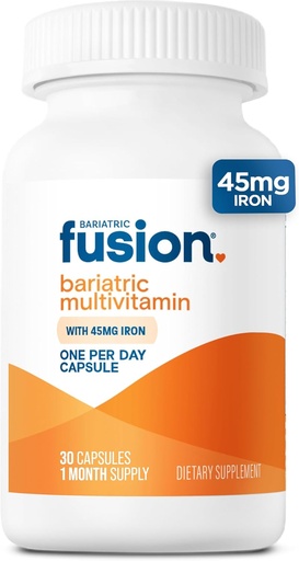 [BRSWGGQDAUJW2AD3] Bariatric Fuction One Per Day Bariatric Commistric Complecevitamin with Iron | exy to Sollow Capsule  Vitamin for Bariatric Curves astric Bylass and Sleeve Galler Caller | 30 เคานต์ | 1 เดือน