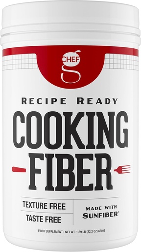 [BRSRAEAHAR6RQ3IU] Kuhar G's Cooking Fiber (90 Serving) - izdelan s Sunfiber® 