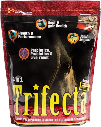 [BRSWKY3QA4IRMFT6] Horse Guard Trifecta 10 lb, 4 Equine Vitamin Minerals in 1 Complete Supplement