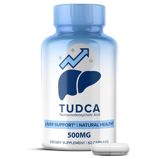 [BRSWYBT7AACGC2Y7] MaxLife Naturals TUDCA Liver Support Supplement 500mg – 60 Capsules Tauroursodeoxycholic Acid, Nerve Cell Function, Bile Salts Supplement for Liver & Gallbladder Support, Digestive Balance Formula