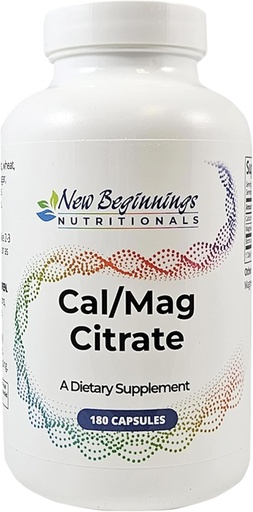 [BRSW2YIYAV4AAYIZ] Calcium & Magnesium Citrate 180 caps