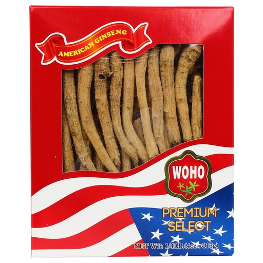 [BRSWIFYIDIHWOED4] Woohoo Natural WOHO American Ginseng #104.4 Long Small #1 4oz Box