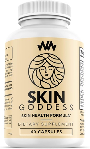 [BRSRMBANPIMBEDL2] Womens Skin Health Supplement | Supports Radiant and Youthful Female Complexion | Chinese Peony for Clear Skin and Feminine Glow | Skin Goddess