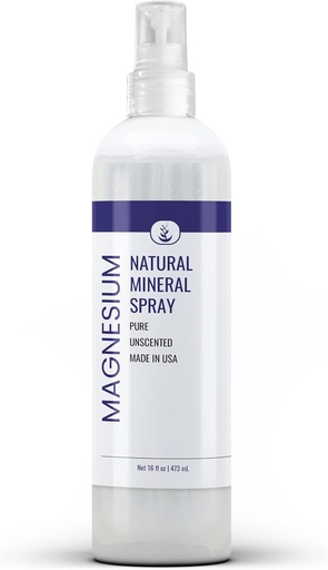 [BRSWG2QCBF7RQG3F] Pure Original Ingrédients Spray à l'huile de magnésium (16 fl oz) Pure & Sans parfum