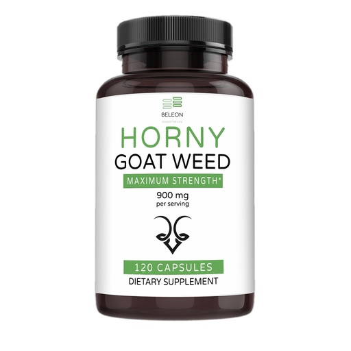 [BRSWYBL4PMMBQGTA] Horny Goat Weed Extract for Men and Women - Male Enhancing Supplement Stamina Herbal Pills - 120 Capsules