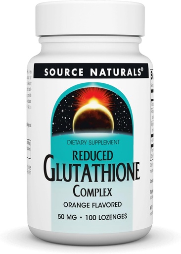 [BRSWIYTYOUEBUGTE] Nguồn năng lượng tự nhiên làm giảm Gluttalionione 50 mg Orange Flavored - 100 Lozenges