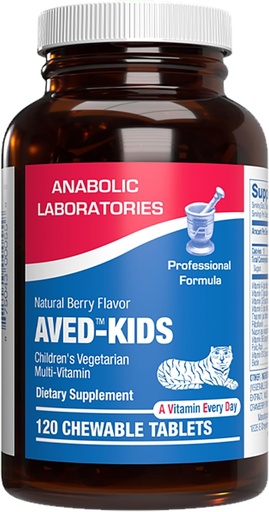 [BRSWIZQ6CYBWGDAV] 25-in-1 Kids Chewable Multivitamin - Clinically Formulated Kids Multivitamin with Iron Magnesium Vitamins A B Complex C D E Antioxidant Rich Fruit Extracts & More - Made in The USA - 2 Month Supply