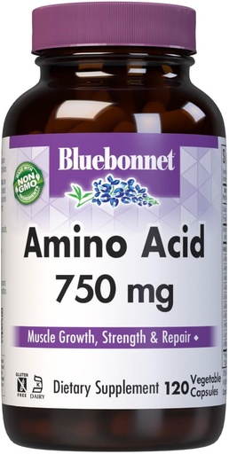 [BRSWIYQZBQOBUFLO] Aminohappo 750 mg 120 veg kapseli