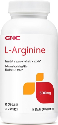 [BRSWIFA4CYIRYHLO] GNCL Arginine 500mg 补充品,支持健康血船油,90架