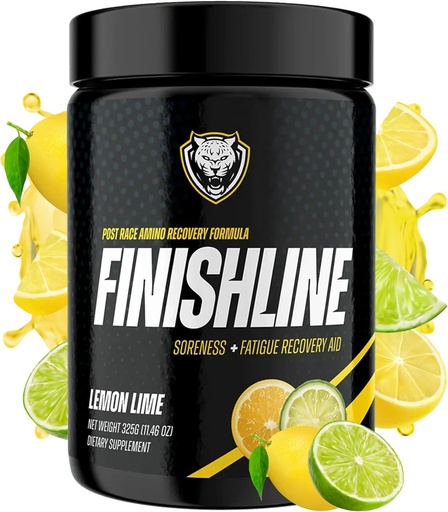 [BRSWGAD7OEDRQEL5] 6AM Run Finishline - Amino Energy Powder - Post Run Recovery Drink - Branch Chain Amino Acids Powder - Heal and Recovery Powder - Keto Post Workout Powder - Lemon Lime BCAA Powder - 50 Scoops