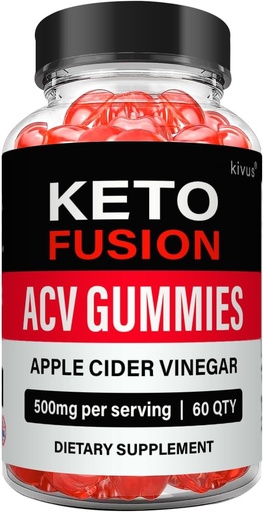 [BRSRMCAEOB5A2HY3] Keto Fusion Gummies - Keto Fusion ACV Gummies (Single, 60 Gummies)
