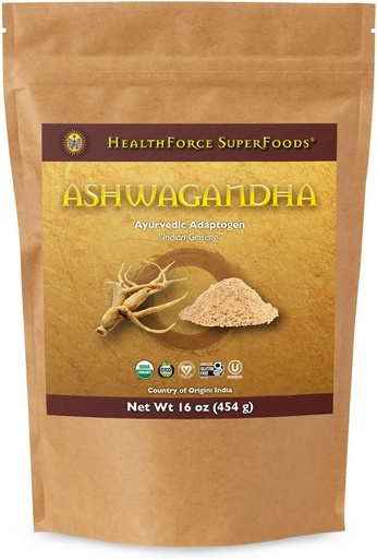 [BRSROYDYCB6QYD3J] SaluteForce SuperFoods Ashwaghandha - Polvere di 16 oz