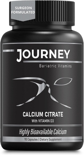 [BRSRAZIPBAMQG3TG] Journey Bariatric Calciumkapsler med D3- vitamin