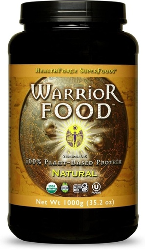 [BRSWI2Q3C57BK232] SUPERFOODS DE LA HEALTHFORCE Warrior Food Protien Powder - Natural Flavor - 1000 gramos