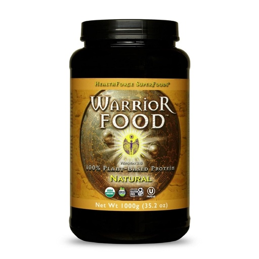 [BRSWI2Q3C57BK232] Warrior Food Natural Protein Powder - 1000 g - V3.0