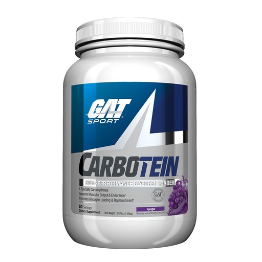 [BRSWKZT6BJ6BUH32] GAT SPORT Carbotein High-Performance Glycogen Loader, 50 Servings (Grape)