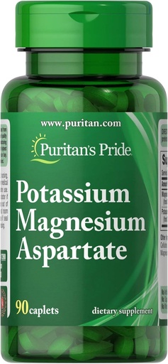 [BRSWIEIEOUIR43T4] Puritan Pride Potassium Magnesium Aspartate-90 Caplets