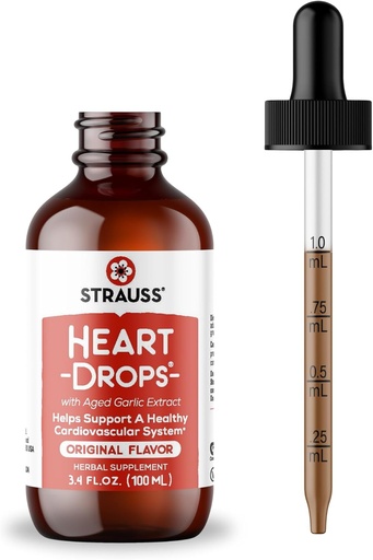 [BRSWIYINAAGQOFTO] Strauss Naturals Heart Drops  по Natural Mistletoe & Agage Crocle Extract Heart Health Appliment Helps Supporting Health Hellthy CroatroW System . . . . .