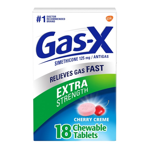 [BRSRAYYYOUOQ4ELU] Dulcolax Overnight Relief Laxative Tablets, Bisacodyl 5 mg, 50 Count & Gas-X Extra Strength Chewable Gas Relief Tablets, Simethicone 125 mg, Cherry Flavor - 18 Count Bundle