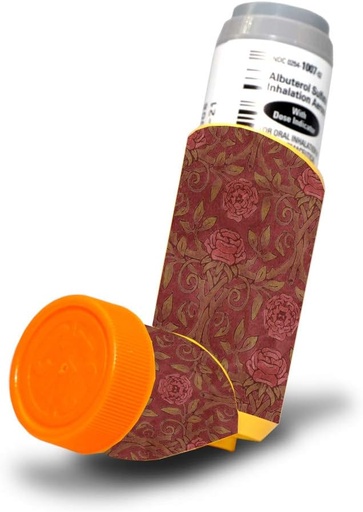 [BRSWGBT6OJ5RU3QU] MightySkins Skin for Proventil HFA Asthma Inhaler - Paper Flowers | Protective, Durable, and Unique Vinyl Decal wrap Cover | Easy to Apply, Remove, and Change Styles | Made in The USA