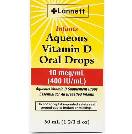 [BRSWKEY7BF7REFLA] Silarx Aqueous Vitamin D Oral Drops 50ml by Silarx