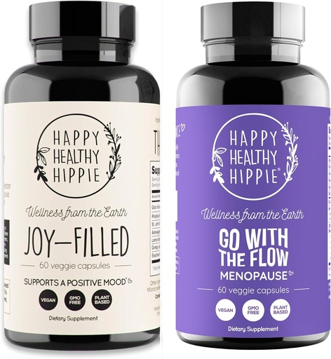 [BRSRAGI3OVYGMEI4] Happy Healthy Hippie Go with The Flow Menopause Support & Joy Filled Mood Support