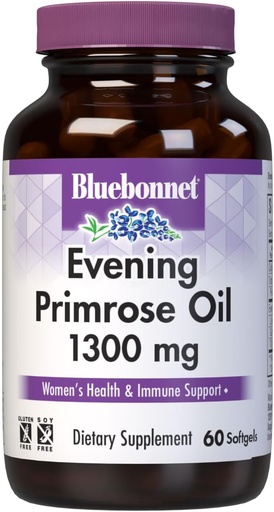 [BRSWIYQTPJ4GCGT6] BLUEBONNET NUTRITION EVENING PRIMROSE OIL 1300 mg
