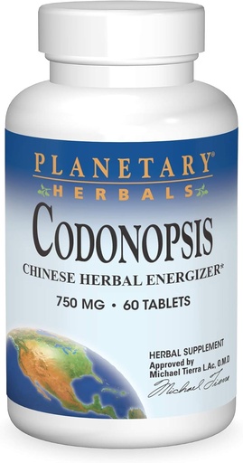 [BRSWIYQEO4FBY3DM] Планетарни билкови Codonopsis таблетки, 750 mg, 60 броя