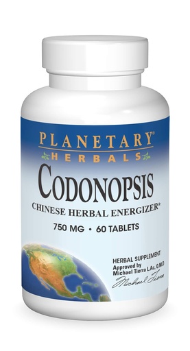 [BRSWIYQEO4FBY3DM] Planetary Herbals Codonopsis Tablets, 750 mg, 60 Count