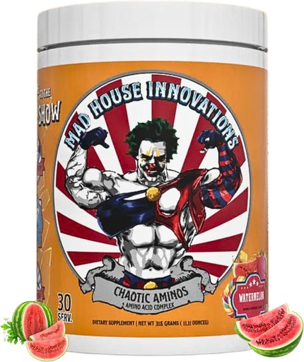 [BRSRA2QCO4HBSEYV] Watermelon Complete Essential Amino Acids Complex Dietary Supplement for Insane Pump 10.50G of Amino Acid, 11.11 Oz Supports Muscle Recovery & Energy Production 30 Servings