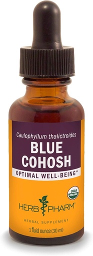 [BRSWIYTYC4BB6FT4] Herb Pharm Sertifikalı Organik Blue Cohosh Sıvısı - 1 Ounce