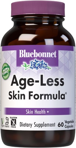 [BRSWIYT3PMDQKDTU] BlueBonnet Age-Less Δέρμα Φόρμουλα Κάψουλες, 60 Count