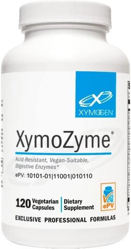 [BRSWI2QNDEFA4CA3] XYMOGEN XymoZyme - Digestive Enzymes for Women and Men with Protease & Bromelain - Acid Resistant, Vegan Digestive Enzymes for Gut Health & Bloating Relief (120 Capsules)