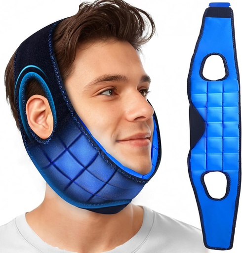 [BRSRAZQQCJ5GYYL5] NEWGO Wisdom Teeth Pain Relief Ice Pack for Face Oral Surgery Recovery, 2 Hours Long Lasting Cold Face Wrap with Face Contoured Design for TMJ Relief,Tooth Extraction, Jaw Discomfort
