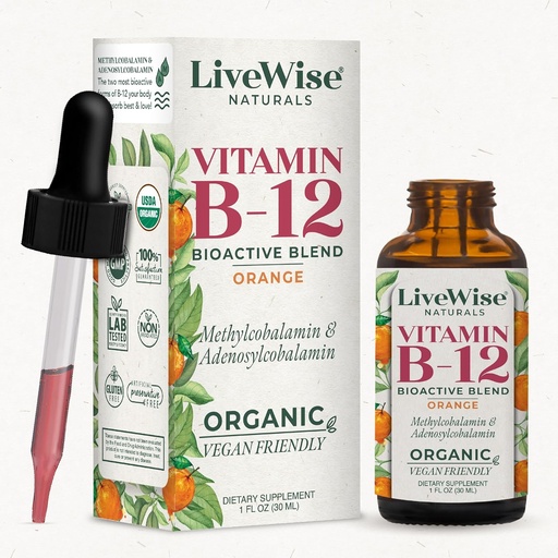 [BRSWGZQZCQFRU2DF] Líquido B12 Vitamina Sublingual – Vitamina Líquida All-Natural Vitamina Vegan B12 Drops – Não-GMO Adenosilcobalamina Metilcobalamina B12 Suplemento – Aumente seu sistema imunológico, metabolismo, energia e foco!