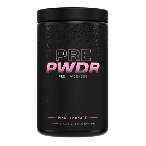 [BRSROFQDCAFQAYI6] PWDRS Pre-Workout Powder, All Natural Pre Workout for Energy, Pump, Endurance & Strength, with Caffeine (Pink Lemonade)