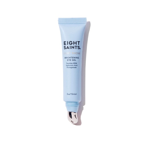 [BRSROGANBEMRO2YV] Eight Saints Light Show Brightening Eye Gel, Natural and Organic Anti Aging Cooling Eye Gel to Reduce Puffiness, Wrinkles and Calms Under Eye Skin, 0.5 Ounces