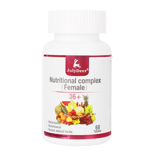 [BRSRAGD6AUNWOGQU] JulyDeer One Daily Multivitamin for Women - Complete Multimineral & Multivitamin with Vitamin A, C, D, E and B-Complex, Zinc & More Vitamins for Immunity, Energy, Hair, Skin & Nails - 60 Tablets