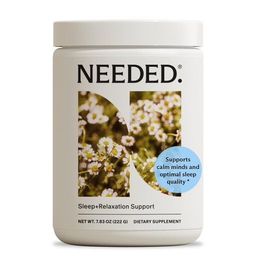 [BRSW2AQZCMIQ4337] Needed. Sleep and Relaxation Support - Chamomile Powder for Relaxation and Magnesium Powder for Sleep Support, Safe and Effective Nutrients & Botanical Blend for Calm Sleep Supplement - 30-Day Supply