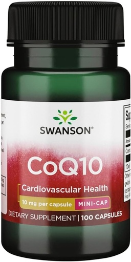 [BRSWIZTZON6WMEDA] Swanson Coq10 10 Milligrams 100 cápsulas
